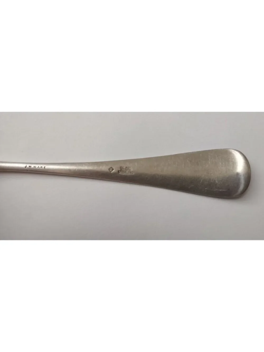 J.W. Ware Sterling Silver teaspoon spoon 5-7/8